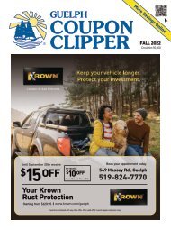 Guelph Coupon Clipper - Fall 2022
