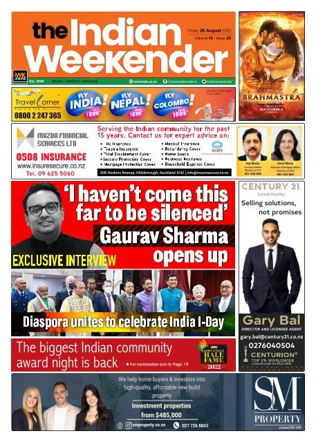 The Indian Weekender 26 August 2022