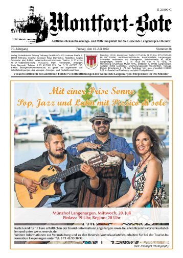 Montfort-Bote 15.07.2022