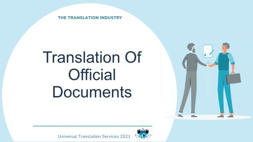 Translation of Official Documents