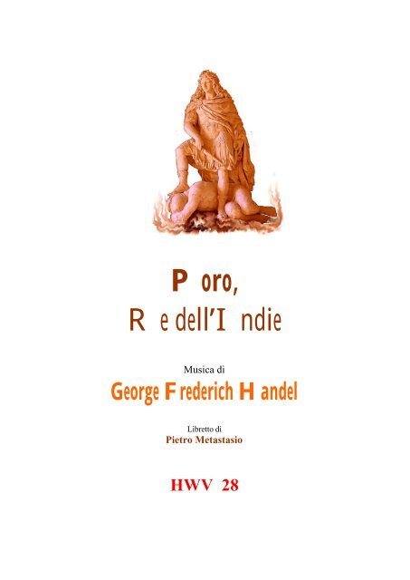 Poro, Re dell'Indie - George Frideric Handel