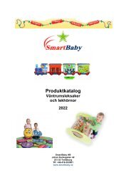 Produktkatalog SmartBaby 2022 (väntrumsleksaker)