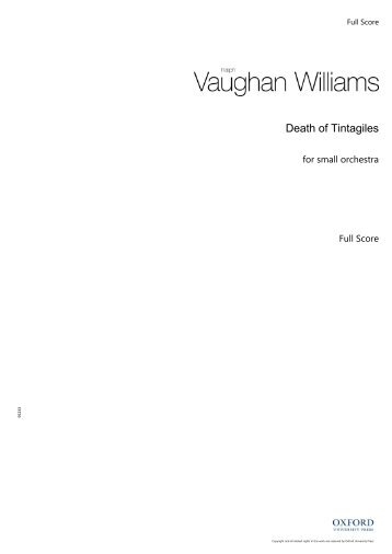 Vaughan Williams - Death Of Tintagiles