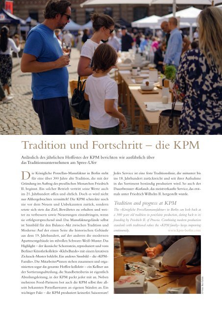 »feine adressen – finest« – Edition Berlin/Potsdam I/2022 