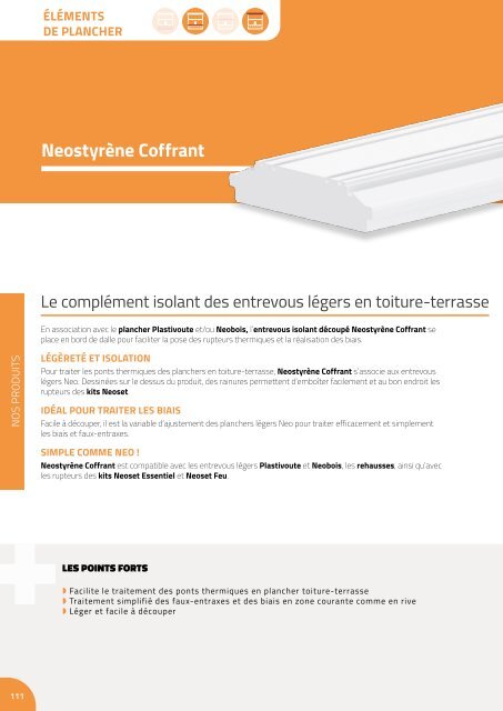 Catalogue Neo #NC2 - Partie Planchers