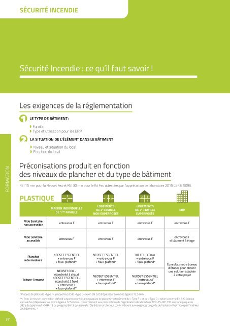 Catalogue Neo #NC2 - Partie Planchers