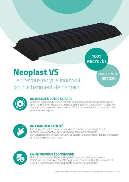 Catalogue Neo #NC2 - Partie Planchers