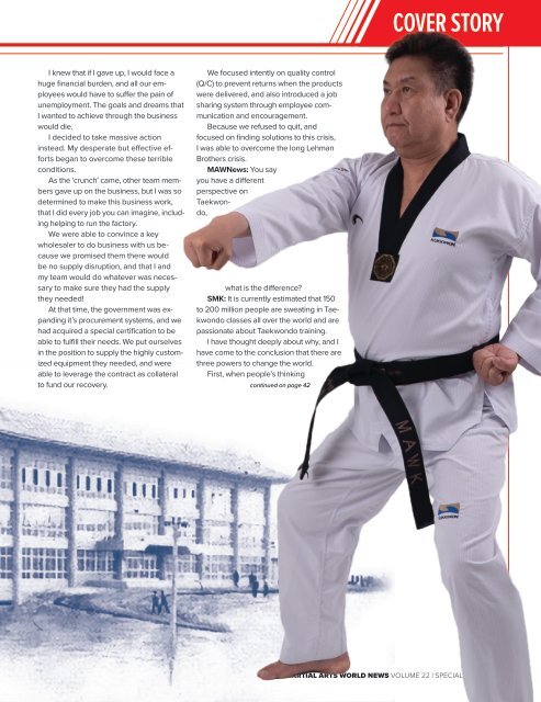 Martial Arts World News Magazine - Volume 22 | Special Edition