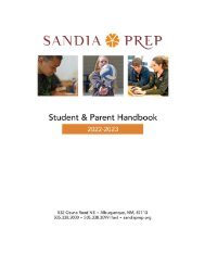 Student Parent Handbook 2022-23 8.23.22