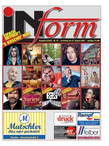 INform Ausgabe 6 in 2022 · 31_August