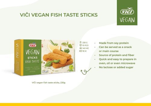 VIČI Vegan catalogue 