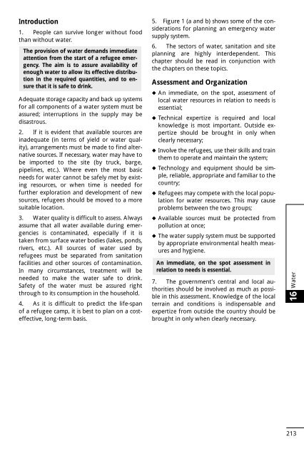 UNHCR Handbook for Emergencies - UNHCR eCentre