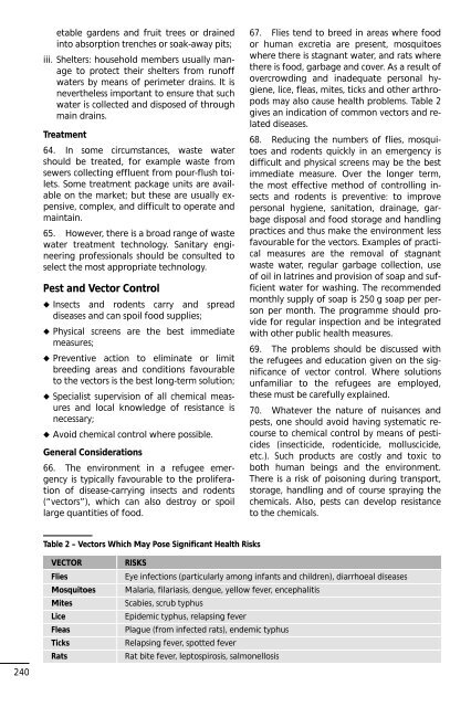 UNHCR Handbook for Emergencies - UNHCR eCentre