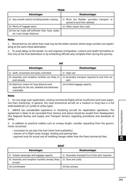 UNHCR Handbook for Emergencies - UNHCR eCentre