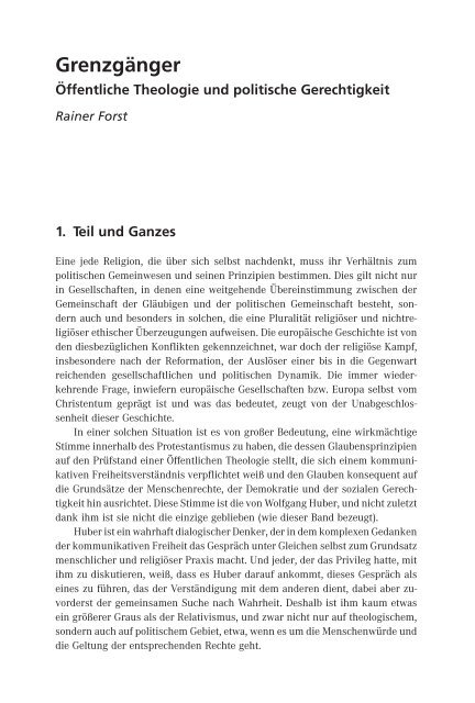 Heinrich Bedford-Strohm | Peter Bubmann | Hans-Ulrich Dallmann | Torsten Meireis (Hrsg.): Kritische Öffentliche Theologie (Leseprobe)