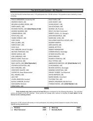 The 2012 Euclid Contest -- BC Results - UBC Mathematics ...