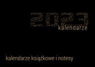 KALENDARZE KSIĄŻKOWE 2023