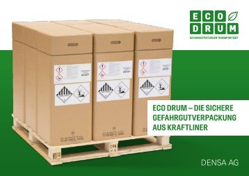 Eco Drum – Die sichere Gefahrgutverpackung aus Kraftliner