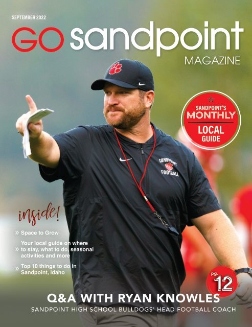 September 2022 GO Sandpoint Magazine