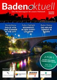 Baden aktuell Magazin September 2022