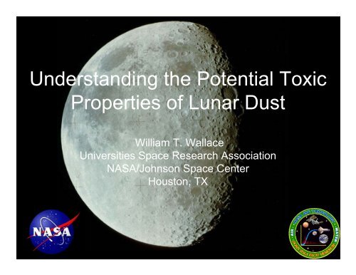 Understanding the Potential Toxic Properties of Lunar Dust