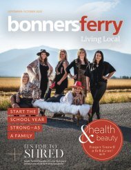 September/October 2022 Bonners Ferry Living Local Magazine