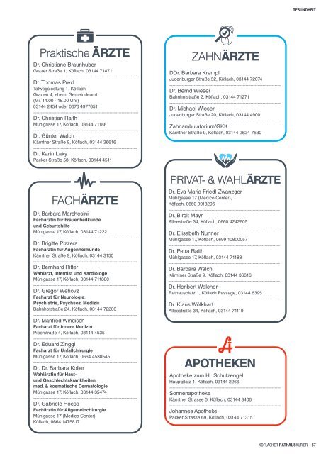 Köflacher Rathauskurier 03/2022