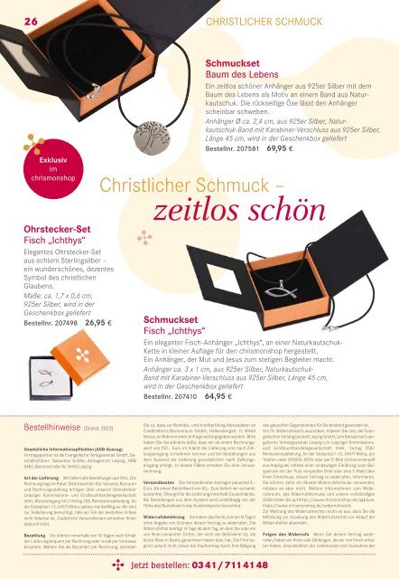 Weihnachtskatalog 2022 – chrismonshop