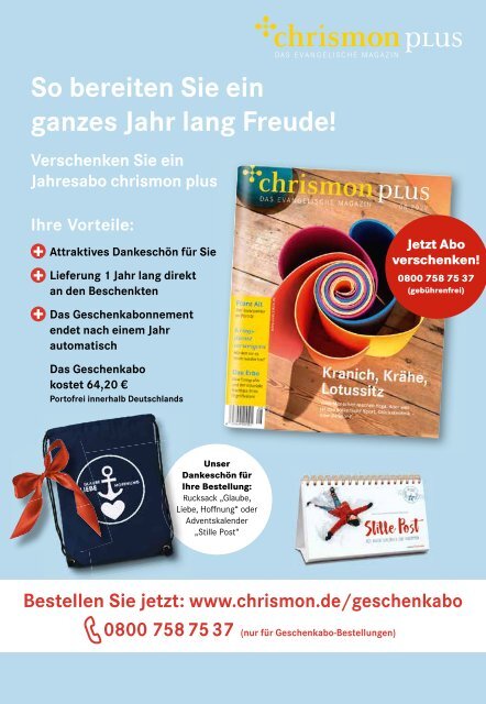 Weihnachtskatalog 2022 – chrismonshop