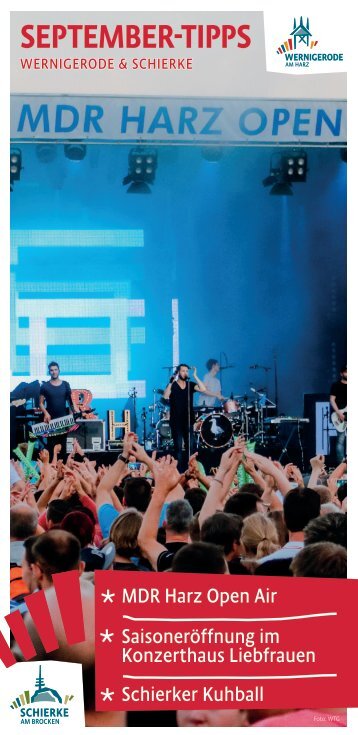 Wernigerode & Schierke September Tipps 2022