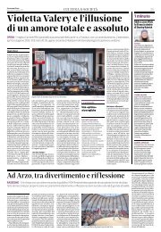 Rassegna stampa La traviata