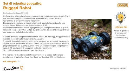 Brochure Infanzia 2022