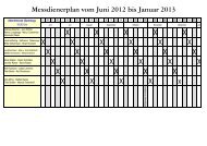 Messdienerplan vom Juni 2012 bis Januar 2013 x ... - HALVERDE