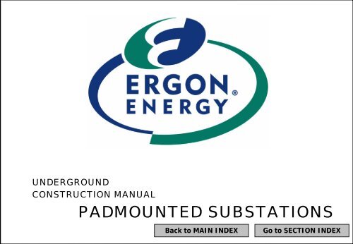 Underground Construction Manual Issue 7 ... - Ergon Energy