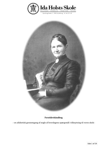 Forældrehåndbog - IHS