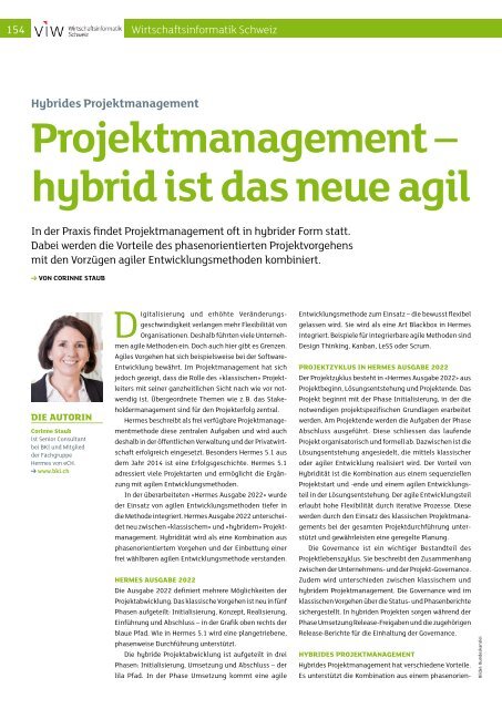 Projektmanagement – hybrid ist das neue agil