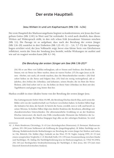 Thomas Söding: Das Evangelium nach Markus (Leseprobe)