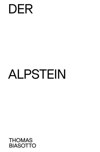 DER ALPSTEIN_Preview
