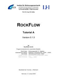 RockFlow Tutorial A - Institut für Strömungsmechanik - Leibniz ...