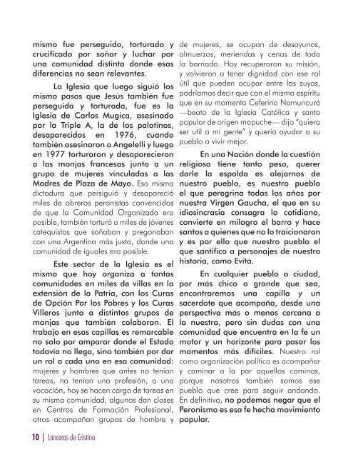 Lanceras de Cristina | Ed. 16 Agosto 2022