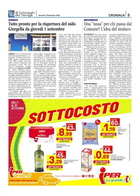 Giornale dei Navigli n. 30 - 2 settembre 2022