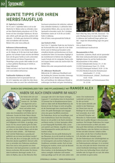 Spreewald Journal September-Oktober 2022