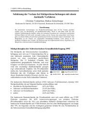 Schätzung der Varianz bei Stichprobenerhebungen mit ... - SAS-Wiki