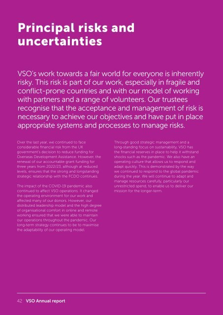 VSO 2021-22 Annual Report