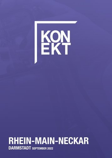 2. KONEKT Rhein-Main-Neckar 08|09|22