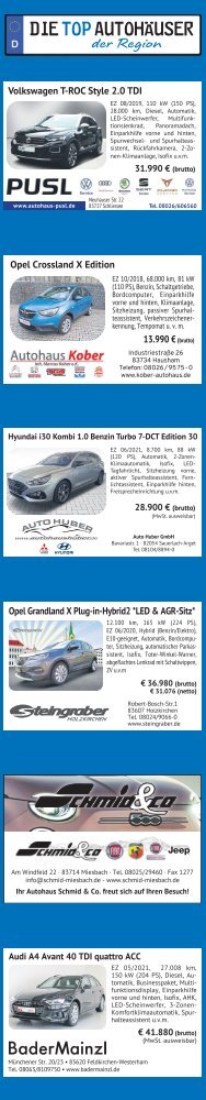 Top Autohäuser 05-09-22