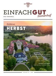 Gut Immenhof  Magazin 3/2022