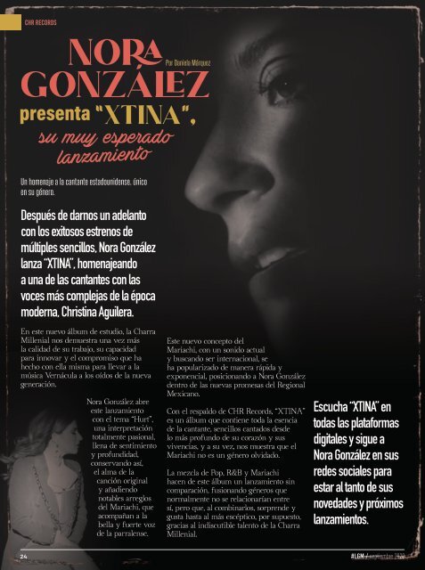 La Gorda Magazine Año 8 Edición Número 92 Septiembre 2022 Portada: Espinoza Paz