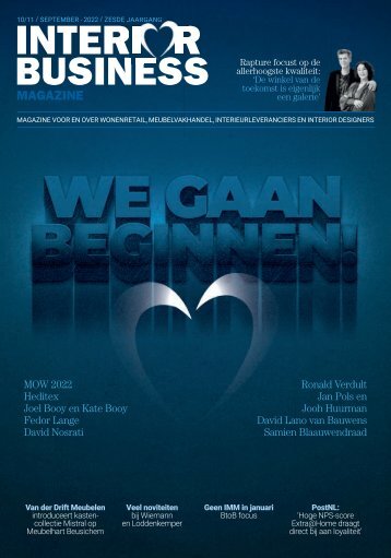 10/12 | 2022 Interior Business Magazine - Meubelhart Beusichem Special