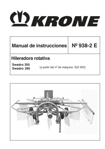 Manual de instrucciones Nº 938-2 E